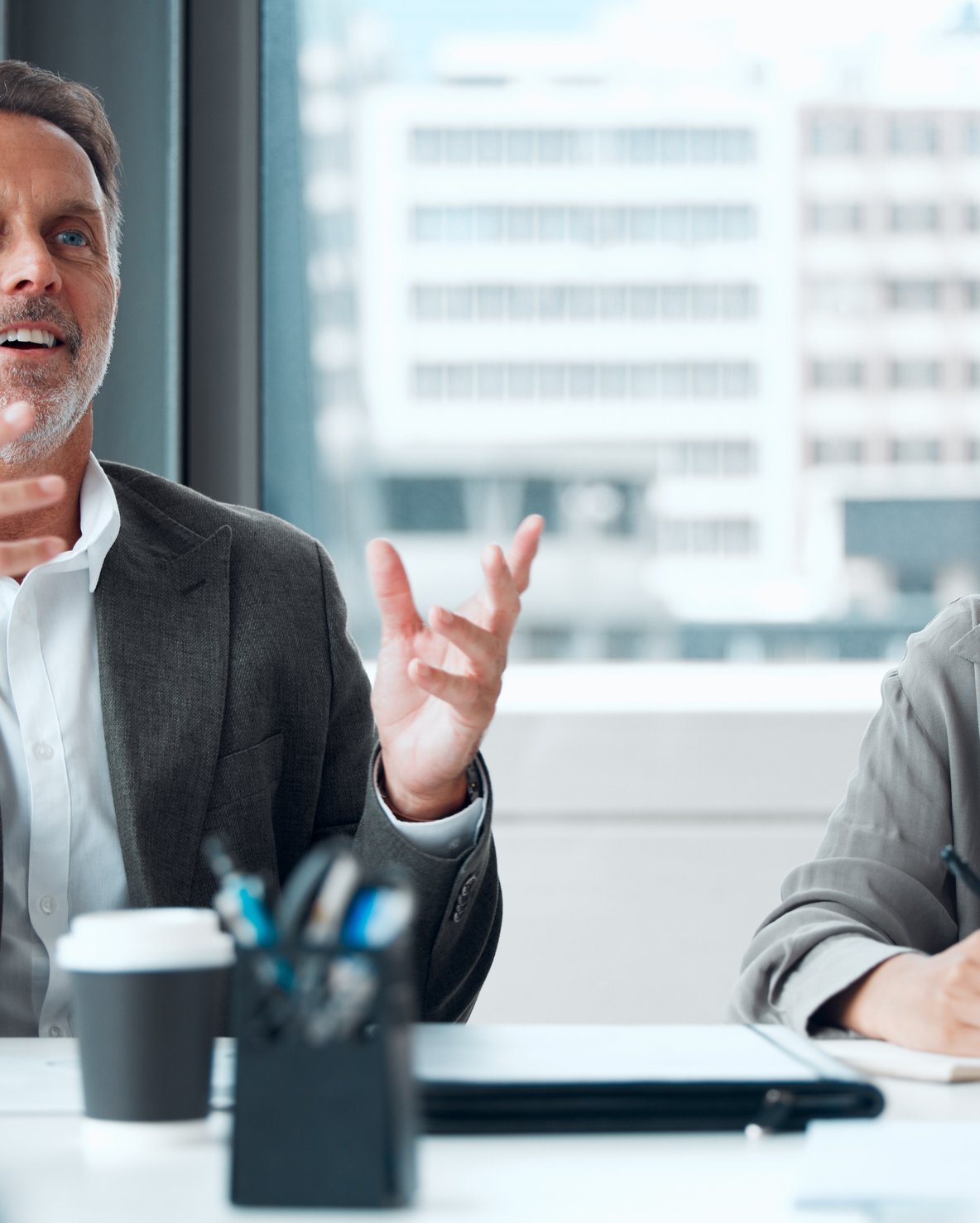 Business consulting team discussing strategy in Mahopac NY